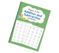 21 Sheets Mathematics Operations Workbook Addition and Subtraction Operations Practice Workbook for Student Preschoolers Educational Math
