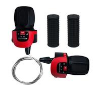 21 Speed Shifter Set - 1 Pair Non-Slip 21 Speed Shifter Lever Set - Rubber Handle Bar Grip for E-Bikes Road Mountain Urban Touring Fitness Kids Outdoor Trail Riding Garage