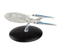 #21 Star Trek USS ENTERPRISE E Die-Cast Metal Ship-UK/Eaglemoss w Mag by Eaglemoss