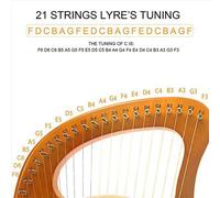 21 String Lyre Harp String Lyre String Small Harp Strings Accessories