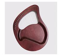 21 Strings Lyre Harp Instrument Wooden Mahogany Lyre Harp Musical Instrument Lyre Harp for Beginners