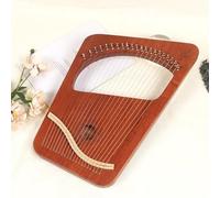 21 Strings Lyre Harp, Wooden Musical Instrument, Traditional Classic Stringed Instruments, Lap Harp for Camping Traveling, for Beginners Adults