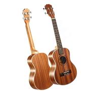 21" Ukulele Hawaiian Guitar Rosewood Fretboard 4 Strings Mahogany Electric Ukulele With Pickup EQ Music Instruments Ukulele Starter Kit(B)