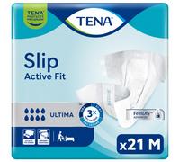 21 x Tena Active Fit Ultima Medium Adult Incontinence Slip | 1 Pack of 21