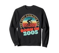 21 Year Old Cyclist. Born in 2005 21st Birthday Cycling Sweatshirt