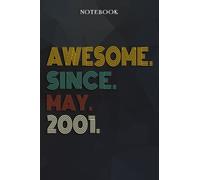 21 Year Old Gift Notebook: 21st Birthday Gifts for Men Women - 2001 Vintage - Funny Gag Mens 21st Birthday Gifts Ideas Decorations for Son Daughter Friend Turning