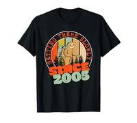 21 Years Getting There Slowly Since 2005 21st Birthday Sloth T-Shirt