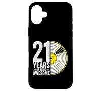 21 Years Of Being Awesome 21st Birthday Music Producer Case for iPhone 16 Plus