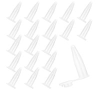 210 Pcs 1.5ml Plastic Test Tube with Lids, Plastic Centrifuge Tube with Lid, Micro Test Sample Vial, Clear Plastic Centrifuge Vials, Conical Microtube Microcentrifuge Sample Storage Container