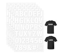 210 pcs Iron On Letters for Clothing for DIY Printing Craft Clothing