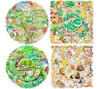 210 Pcs Wall Lizard Stickers Cute Gecko Vinyl Waterproof Stickers Aesthetic Reptile Animal Decals for Laptop, Waterbottle, Phone, Skateboard, Guitar, Luggage, Helmet, Gift for Kids, Adults