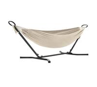 Songmics 210 X 150 Cm Hammock With 5 Adjustable Heights, Black And Beige, Cream