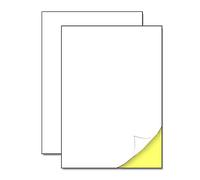 210 x 297mm, 150 Sheets, A4 White Sticker Paper Labels, Laser/Inkjet Printing - 1 per Sheet