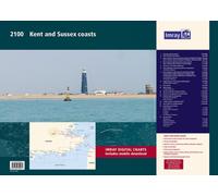 2100 Kent and Sussex Coasts Chart Pack : Thames Estuary to the Solent
