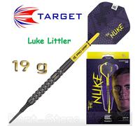 TARGET Darts Luke Littler Loadout Soft Tip Darts, 90% Tungsten Dart, 19G | Pixel Tip Dart Set, Player Edition Soft Tip Electronic Darts Set with Pro Grip Shafts & No.2 Flights