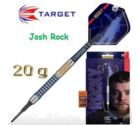 TARGET Darts Josh Rock Gen 1 Soft Tip Darts, 90% Tungsten Darts, Generation 1, 20G | Pixel Tip Dart Set, Player Edition Darts with Black Electronic Soft Tips