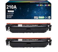 210A Black Toner Cartridge Replacement for HP 210A W2100A 4301fdw 4201dn | Compatible for HP Laser Color MFP 4301fdw 4301fdn Pro 4201dw 4201dn Series Printer (2 Black)