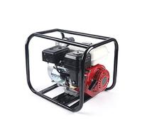 210cc Petrol Engine Water Pump 4 Stroke Gasoline Water Pump Dirty Water Pump High Power Pump 210CC 6.5HP Water Transfer Pump for Garden Irrigation, Fish Pond Cleaning and Swimming Pool Cleaning