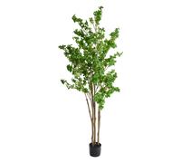 210cm H Artificial Enkianthus Tree Potted Plant Home Decoration