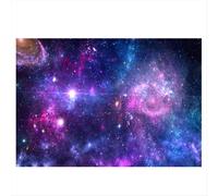 210cmx150cm Cosmic Planet Starry Night Photography Background Cloth Children's Photo Portrait Birthday Party Decor,D