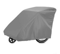 210D Oxford Bicycle Trailer Cover Windproof Dust Resistant(grey)
