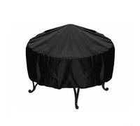 210D Oxford Cloth BBQ Grill Cover Round Table Protection Against Rain, Dust, and Strong Winds (102 * 45cm)