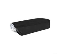 210D Oxford Cloth Oval Pool Cover, Heavy Duty Water Tank Protector for Above Ground Pools & Livestock Troughs, with Storage Bag (Black)(M)