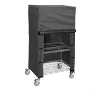 210D Oxford Cloth Waterproof Dust Cover for Shelf Racks with Secure Closure to Prevent Dust and Environmental Damage in Various Applications (91 * 46 * 183cm)