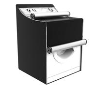 210D Oxford Fabric Washing Machine Cover Fade Resistant Design For Long Terms Appliance Protections Washing Machine Cover