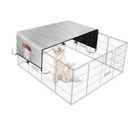 210D Oxford Pet Cage Roof Cover Extra Thick For Four Seasons, XL | Adjustable to fit wir playpen or kennel, easy to set up and clean, easy to maintain