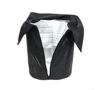 210D Oxford Plant Insulation Bag Freeze Resistant Black