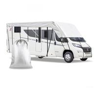 210D Oxford RV Cover Engineered for Winter For camping with Robust Snow Ice Rain and UV Barrier Performance for Campers and Trailers (8.5m*3m)