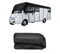 210D Oxford RV Roof Cover - Waterproof All-Weather Protection for 5-8.5m RVs, Yachts, Tents, Outdoor Furniture, Sun, Snow, Rain, Wind Shield(7.5 * 3meter)