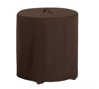 210D Oxford Shop For VACs Cover for Wet Dry VACsuum Cleaners, Heavy Duty Dust Protector with Adjustable Drawstring, Outdoor Garage Workshop Equipment Storage Sleeve(Coffee 61 * 68cm)