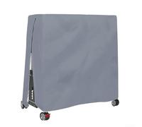 210D Oxford Table Tennis Table Cover Waterproof Windproof Dustproof, Outdoor For Ping Pong Table Protector for All Weather, Gray, 165x70x185cm(Gray)