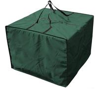 210D Silver Coated Oxford Storage Bag Waterproof Dustproof for Outdoor Seats Clothes Decorations and Travel Gear Storage (Dark Green)
