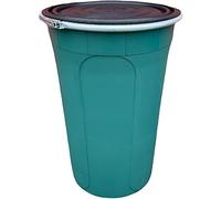210L Large Shipping Drum, Plastic Barrel Drum Strong Industry Container for Export and Import Transportation Ship Drum (Made in the United Kingdom)