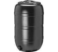 210L Standard Barrel Water Butt in BLACK