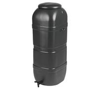 Strata Products Ltd Ward GN325 210L Water Butt including Tap and Lockable Lid - Black
