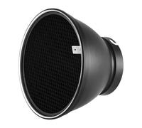 210mm Elinchrom Mount Reflector Diffuser Shade Lamp Shade with 60° Honeycomb Grid for Elinchrom Mount Studio Strobe Flash Light Speedlite Portrait and Commercial Photography Accessory