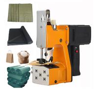 210W Portable Handheld Bag Closer Closing Machine, Automatic Thread Cutting Bag Sewing Machine, Low Noise Operation, for Woven Bag Paper Bag Sack Bag Kraft Bag