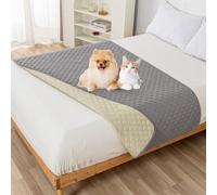 210x130cm Waterproof Dog Bed Cover, Extra Large Dog Blanket Pet Fur Resistant, Mattress Protector Sofa Cover for Dogs Cats, Reversible Puppy Blankets Anti Scratches Dirty for Couch Bed Sofa Furniture