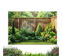 210x150cm Artificial Plant Wall Panels, Greenery Backdrop, Outdoor Photo Decoration Screen, Garden Photography Background Curtain, Leaf Pattern Fabric Display Panel, Event Party Wall Covering