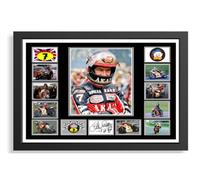 (211) Barry Sheene Superbike Legend Signed Framed Autograph Signature A4 (21 X 297 CM) Art Work Wall Art Display Great Gift Idea (REPRINT) #####