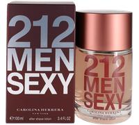 212 Sexy Men by Carolina Herrera Aftershave Lotion for men 3.4 oz. New In Box