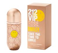 Carolina Herrera 212 Vip Rose Smiley Eau de Parfum 80ml Spray for Her