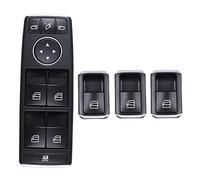 2128208310 For Mercedes For Benz W204 W212 C207 A207 C E Class X204 Car Electric Power Window Control Switch A2128208310 2049058202 Power Window Master Switch Button(Onecolor)