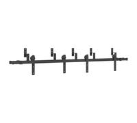 Sliding Door Hardware Kit 213,5 cm Steel Black