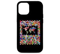 213 Flags,All flags of the world,World Map. Case for iPhone 12/12 Pro