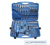 213-Piece Socket Wrench Set Ratchet (1/4)(3/8)(1/2) - BGS 2259